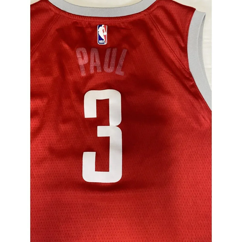 Nike Houston Rockets Chris Paul #3 NBA Basketball Jersey Mens Size XL‎ Red - Picture 14 of 16